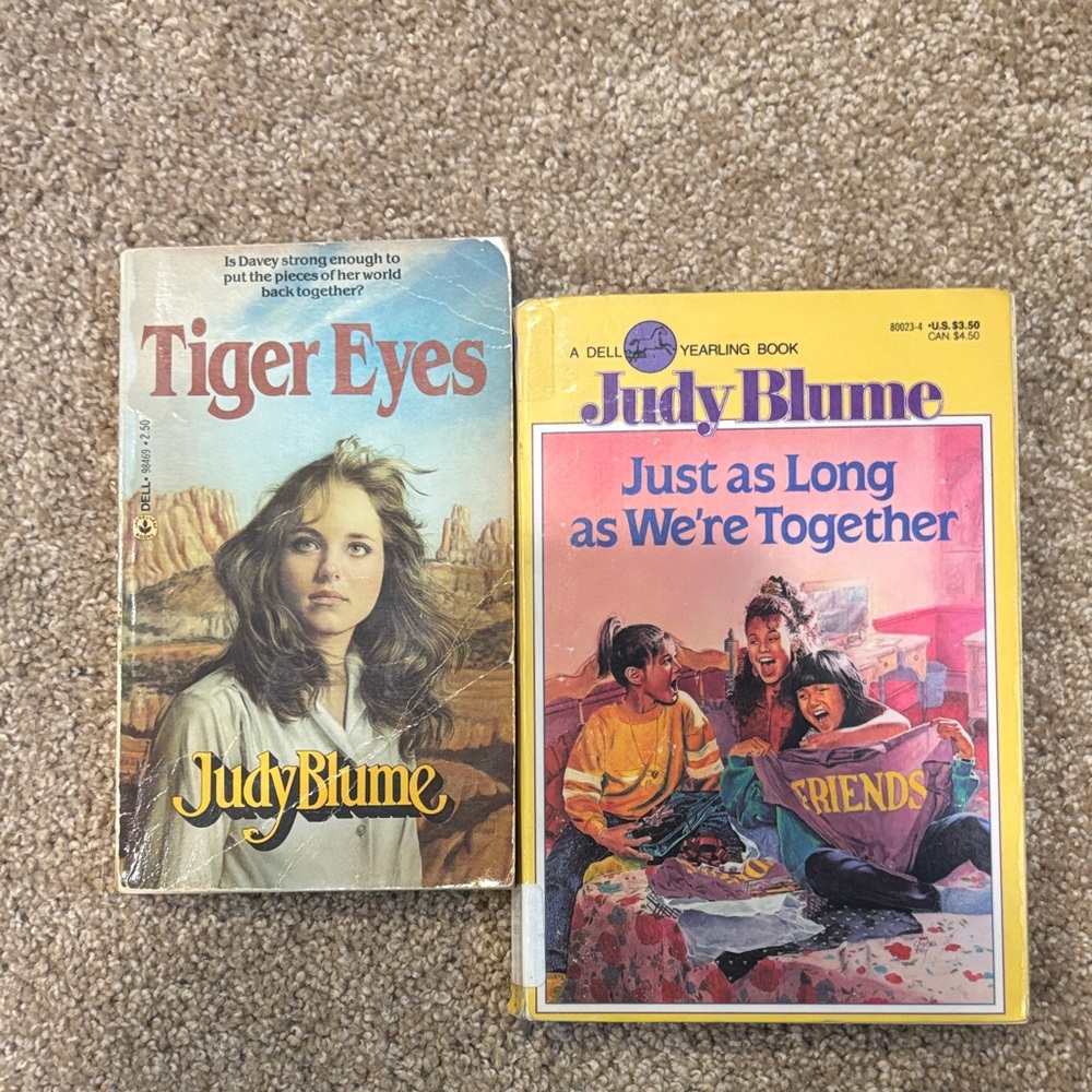 Judy Blue Book Set - Tiger Eyes & Just as Long as We're Together